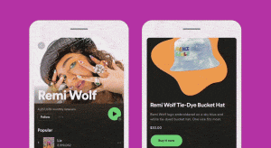 Spotify Meets Shopify animation